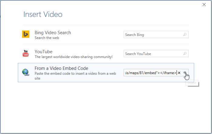 Maps Internet Code Word Publish Map to Microsoft Word — Help documentation
